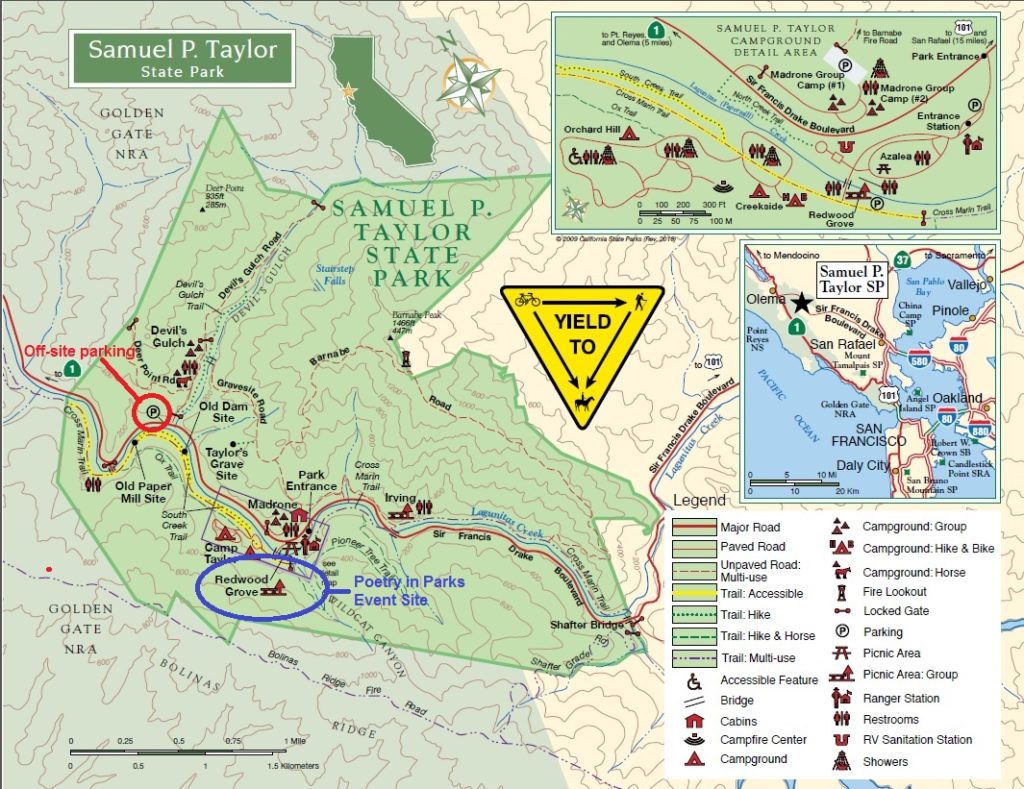 Samuel P. Taylor State Park - Map